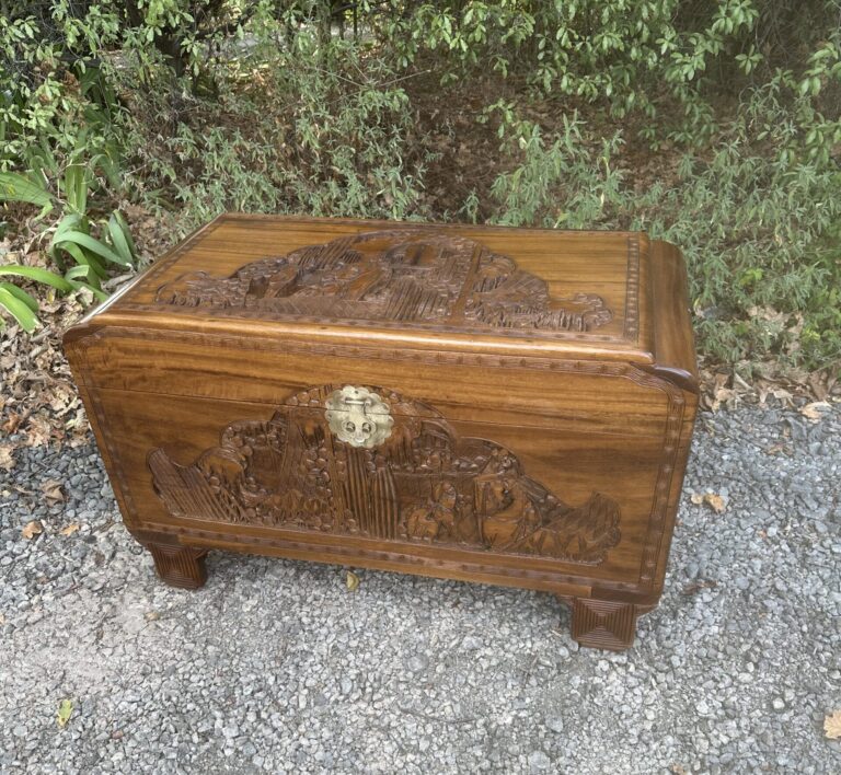 Glory box restored by Kilmister Furniture Restoration.